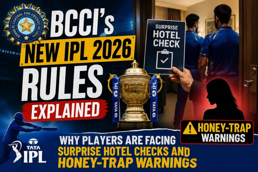 BCCI’s New IPL 2026 Rules Explained