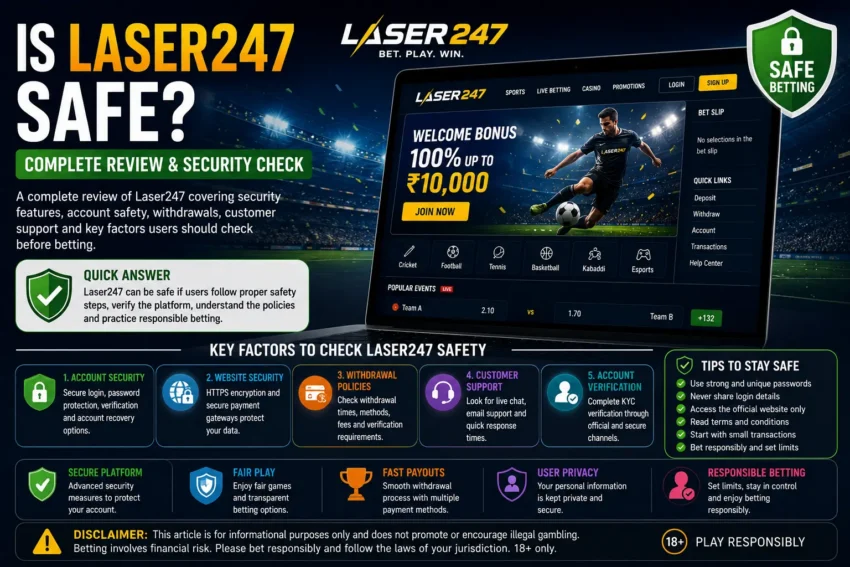 Is Laser247 Safe