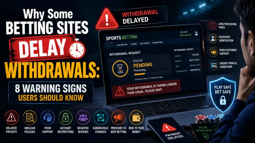 betting withdrawal delays