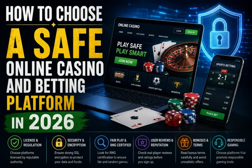 safe online casino and betting platform
