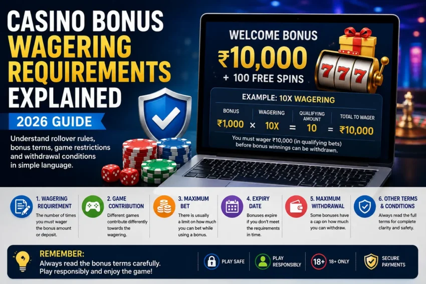 casino bonus wagering requirements